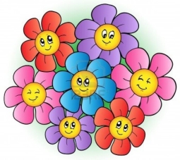 Квіти малюнки для дітей, намальовані, кольорові
